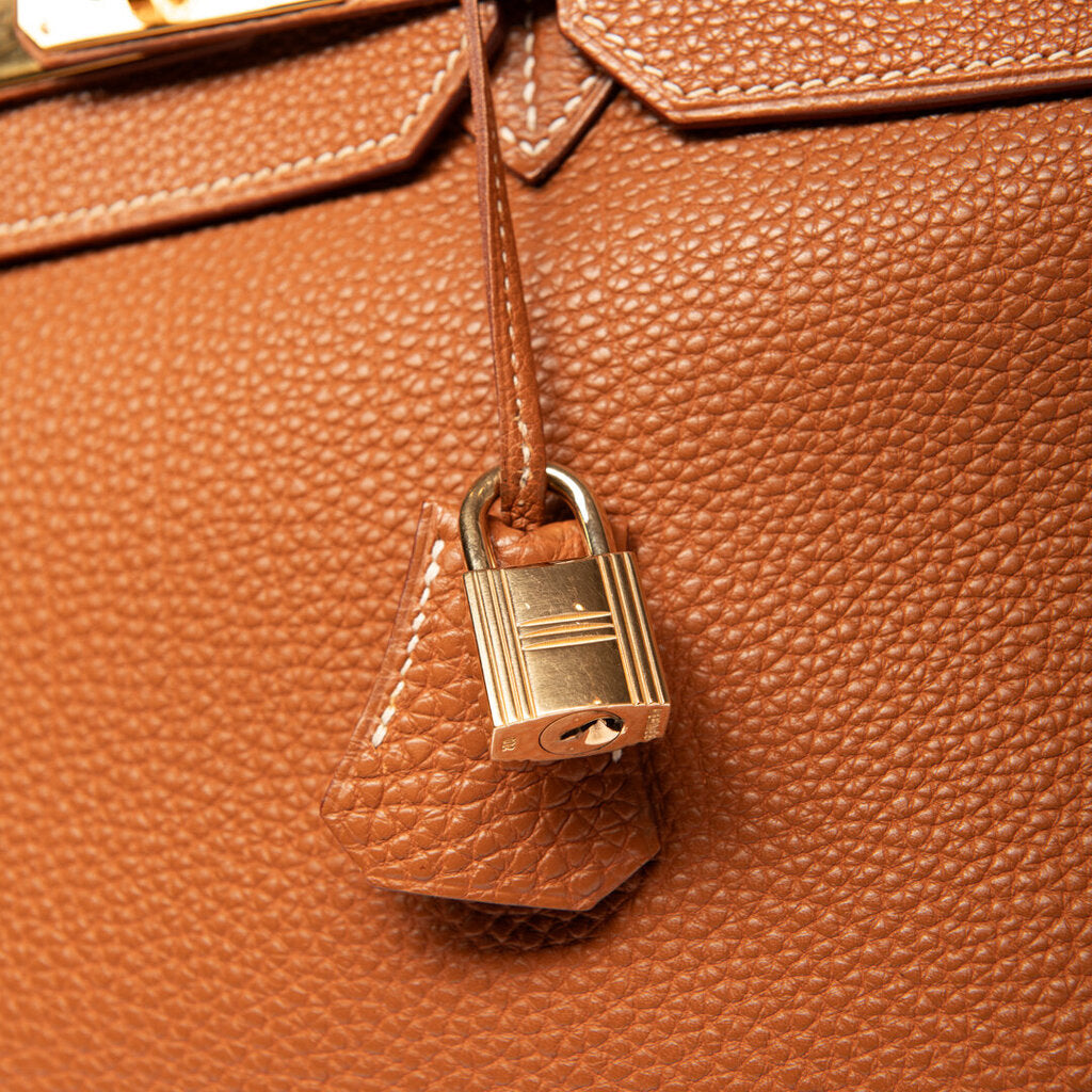Hermes Tan Togo Birkin 35
