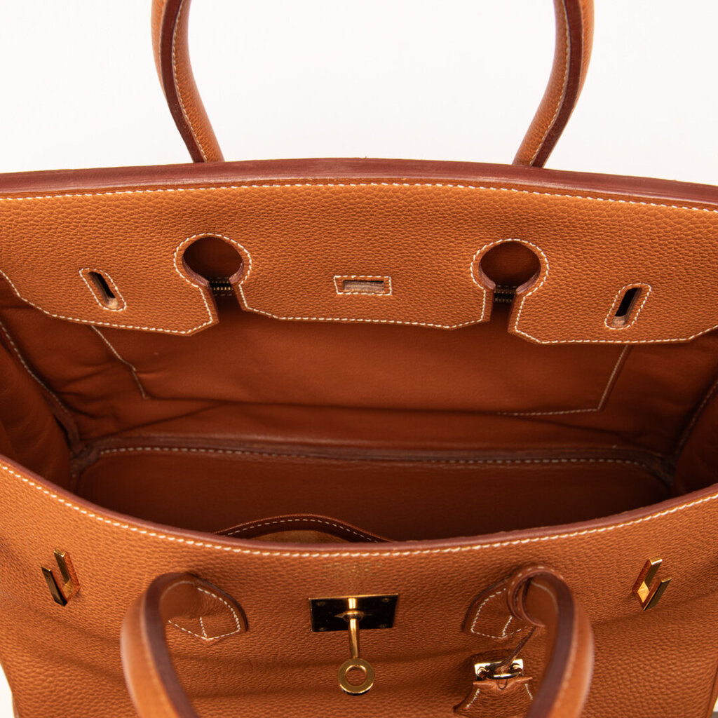 Hermes Tan Togo Birkin 35