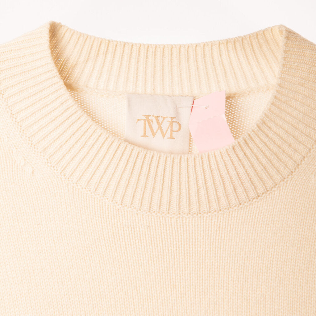 TWP Cream Cashmere Sweater
