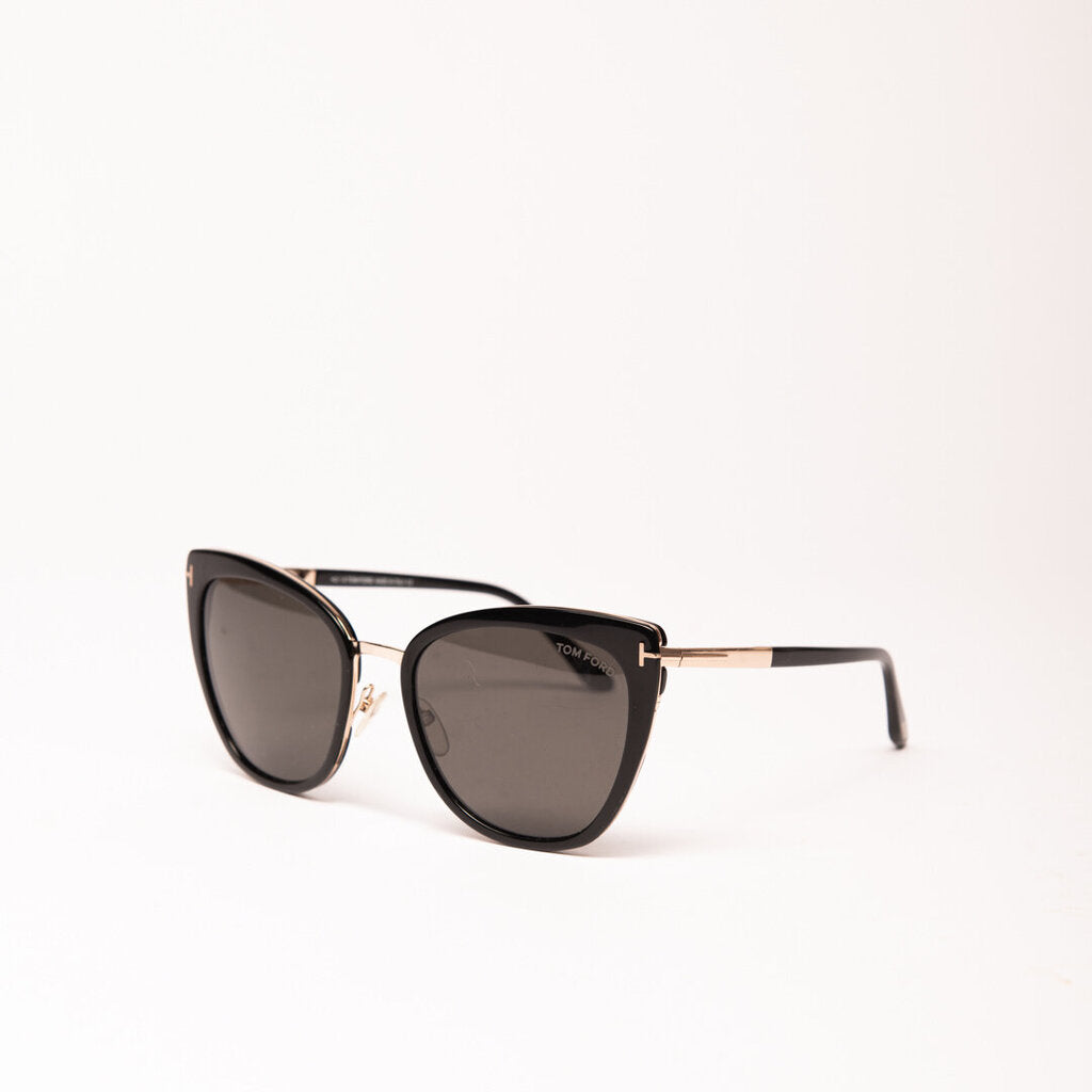 Tom Ford Black Cat Eye Sunglasses