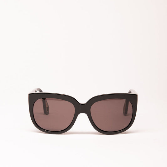 Gucci Black Oversized Cat Eye Sunglasses