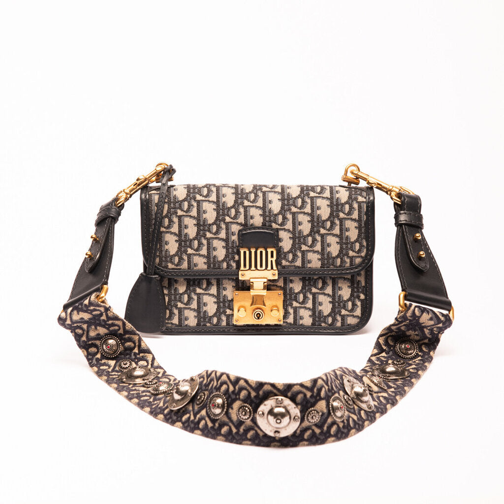 Dior Trotter Pushlock Crossbody Bag
