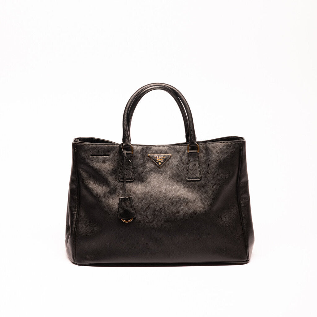 Prada Black Saffiano Galleria Tote