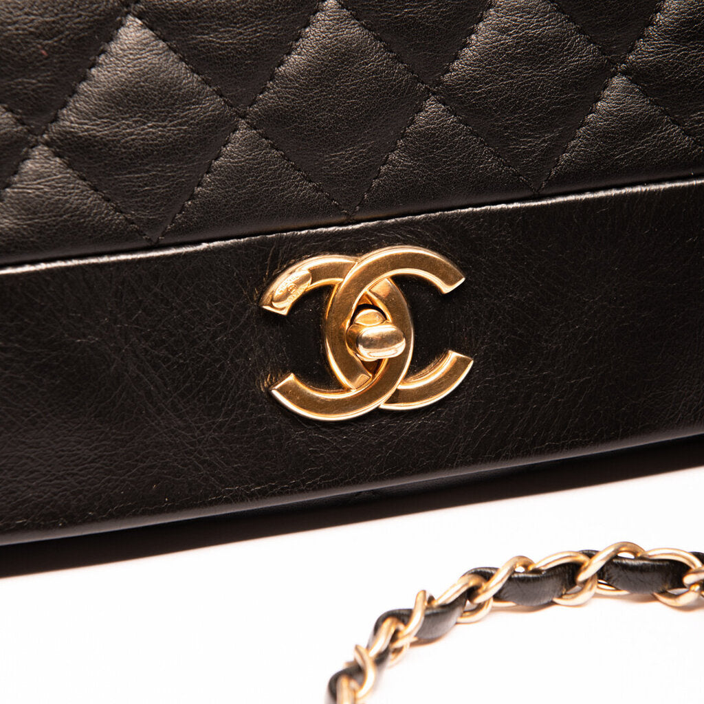Chanel Black Quilted Flap Bag