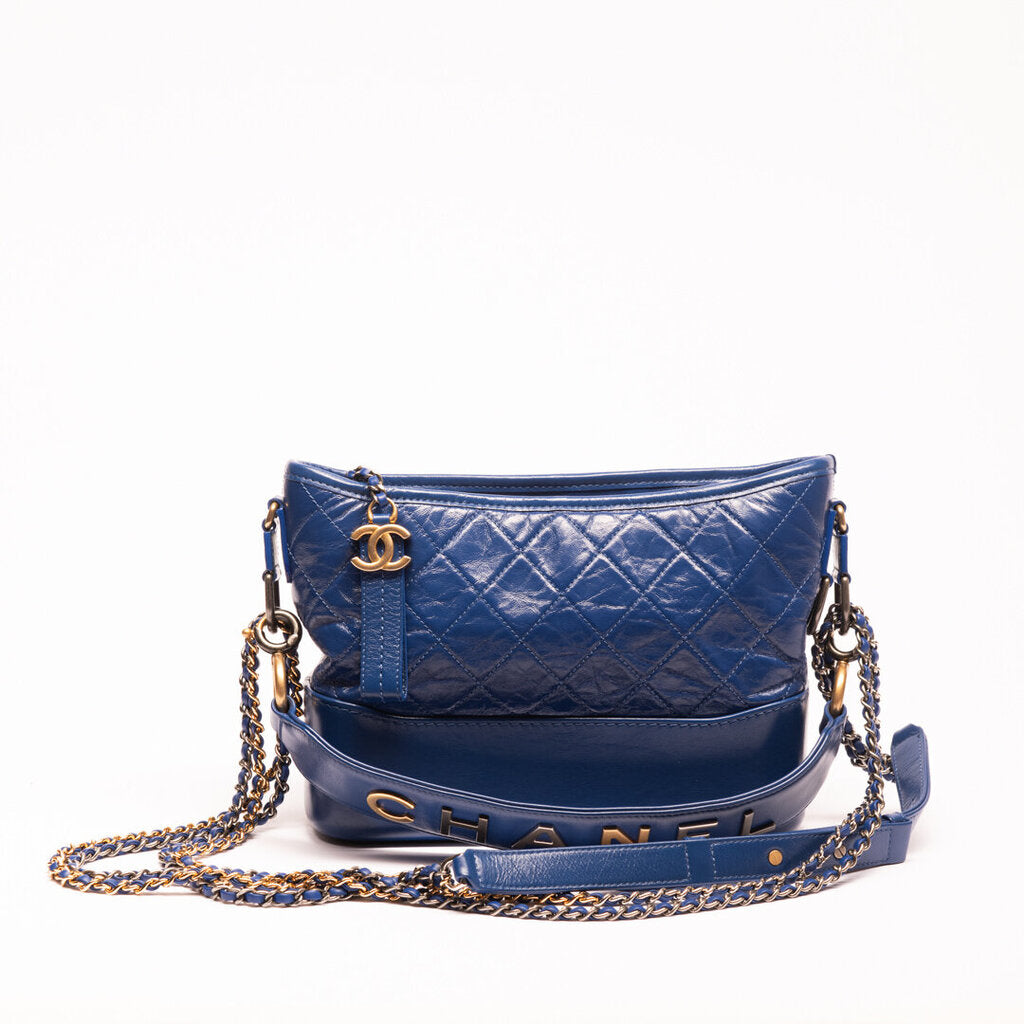 Chanel Dark Blue Gabrielle Bag