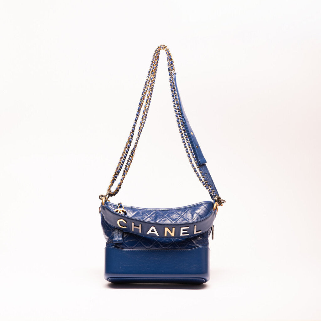 Chanel Dark Blue Gabrielle Bag