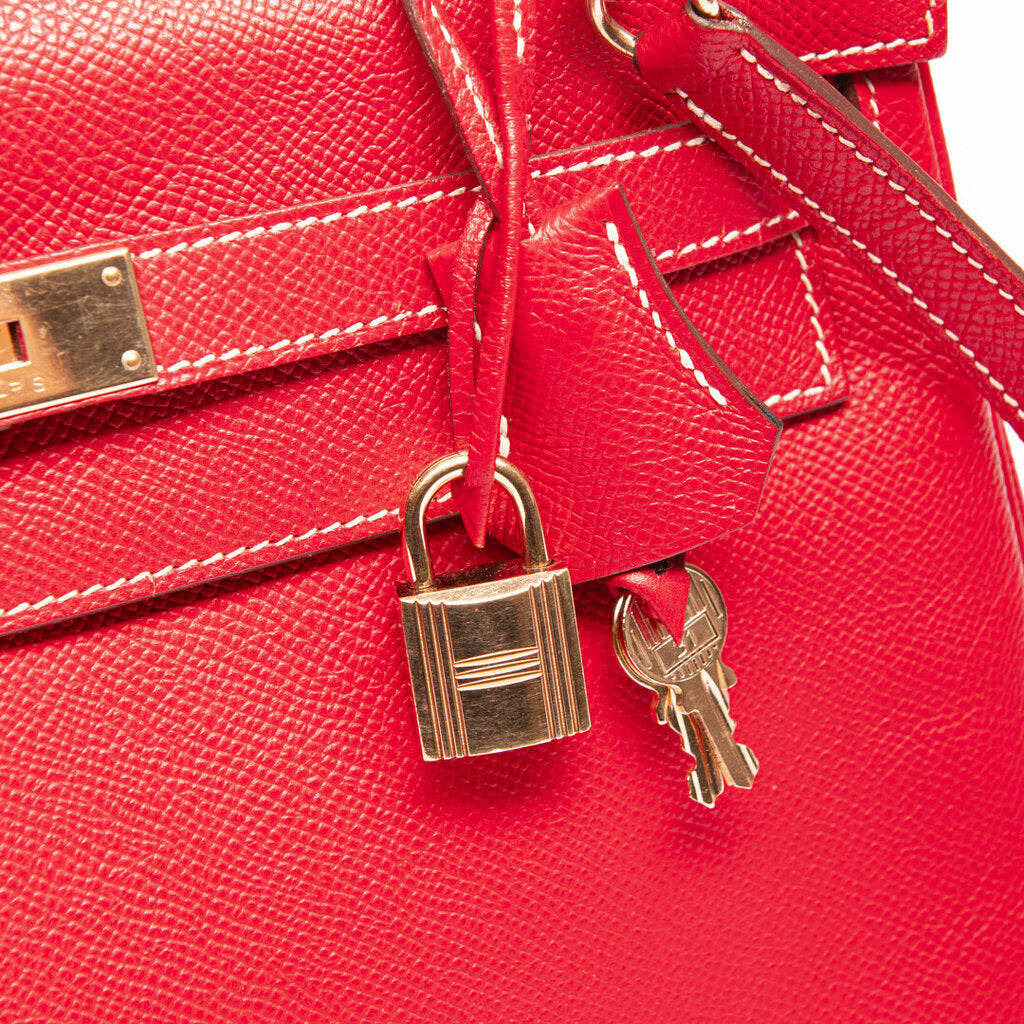 Hermes Red Kelly 32