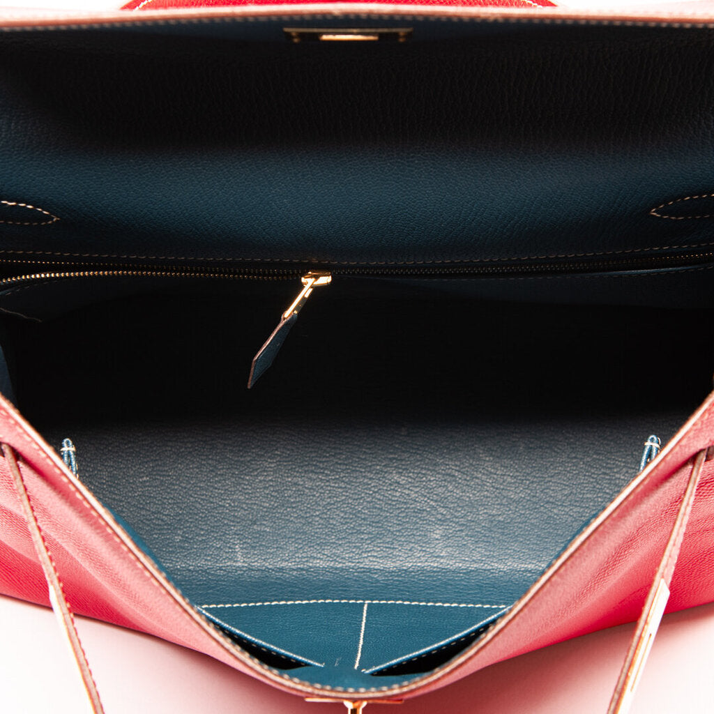 Hermes Red Kelly 32