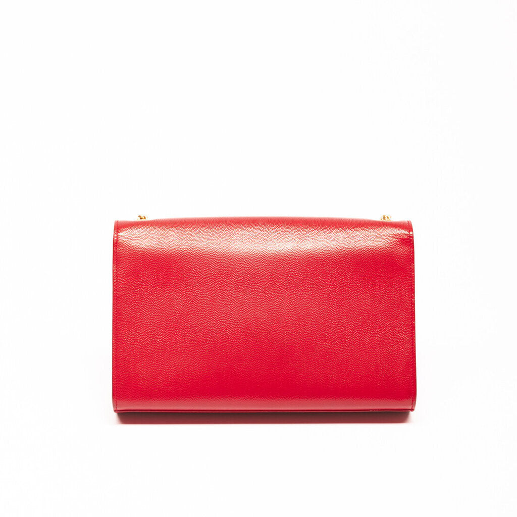 YSL Red Leather Kate Crossbody