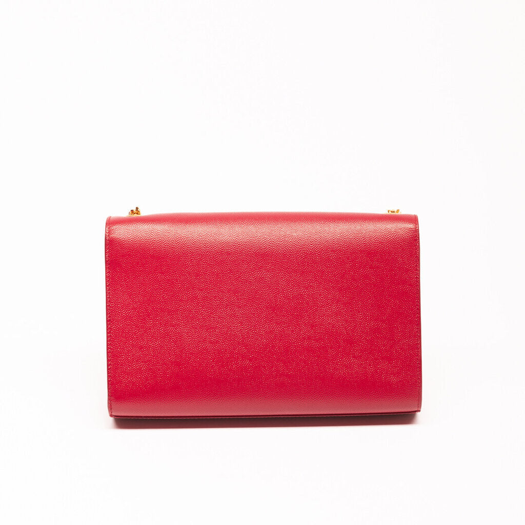 YSL Red Leather Kate Crossbody