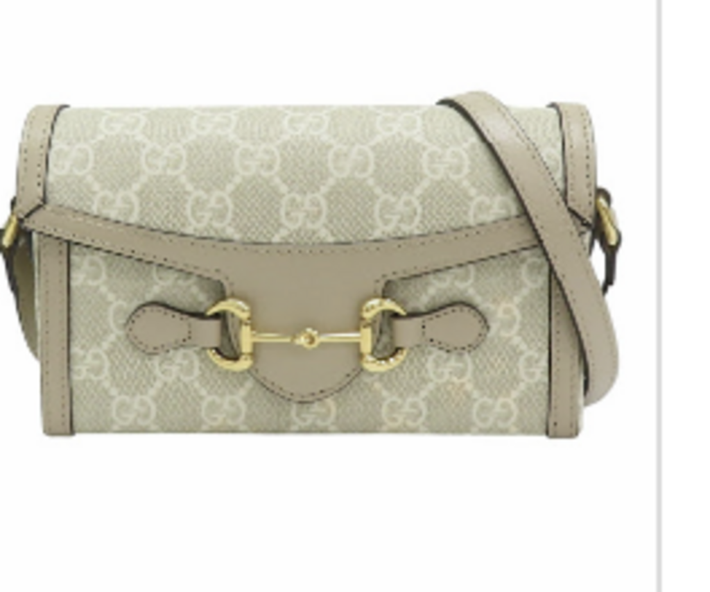 Beige Mystic Supreme Mini Horsebit 1955 Bag