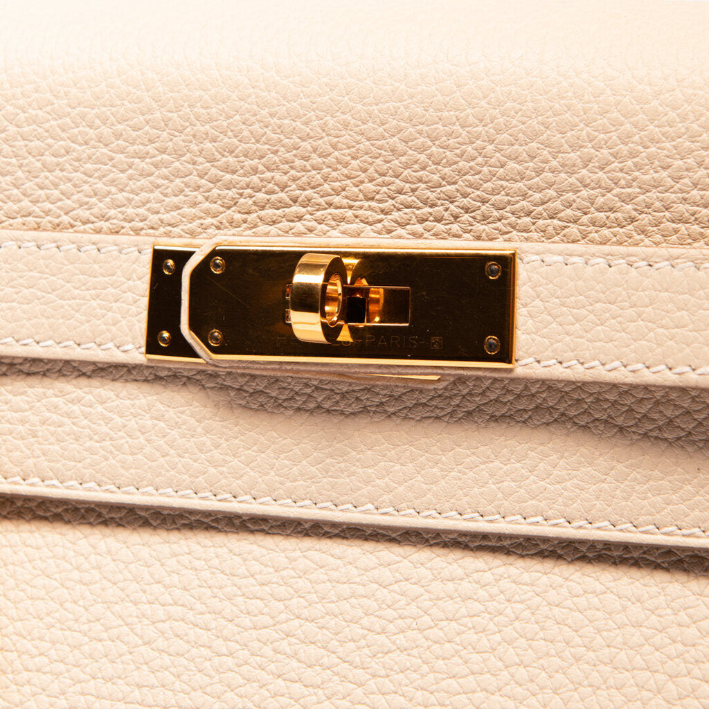 Hermes Craie Togo Gold Hardware Kelly 28 (2023)