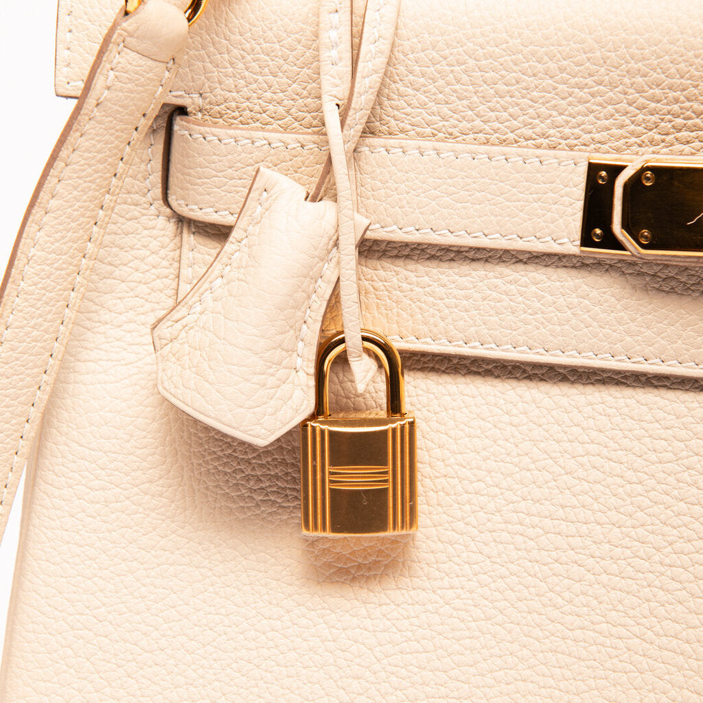 Hermes Craie Togo Gold Hardware Kelly 28 (2023)
