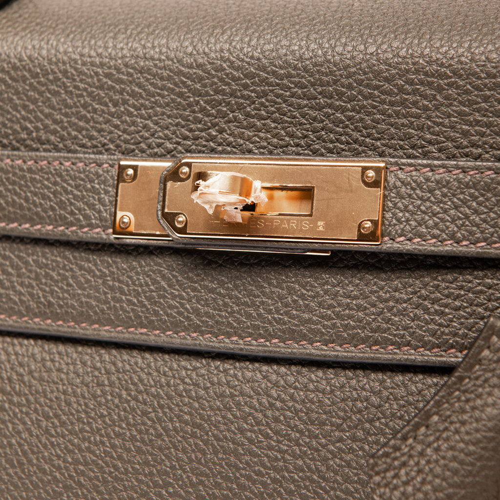 Hermes Vert Togo Kelly 28