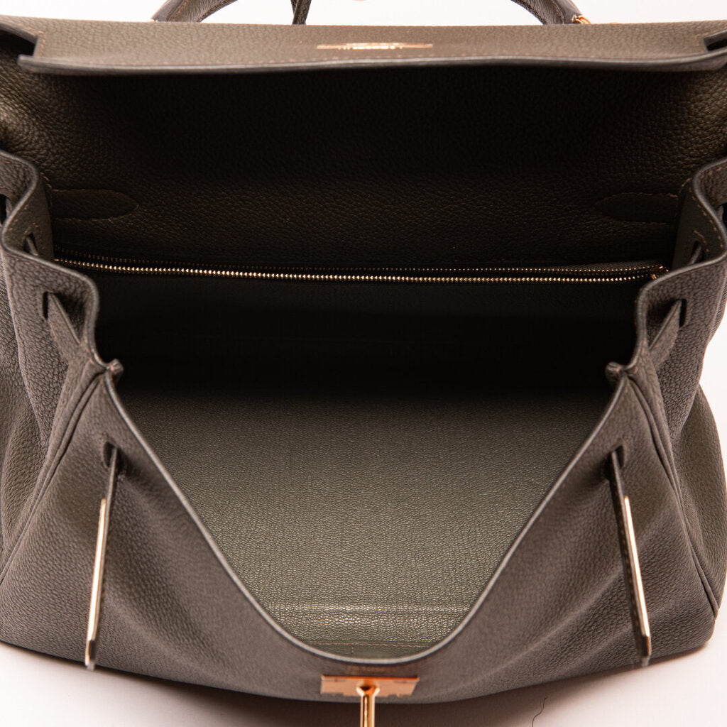 Hermes Vert Togo Kelly 28
