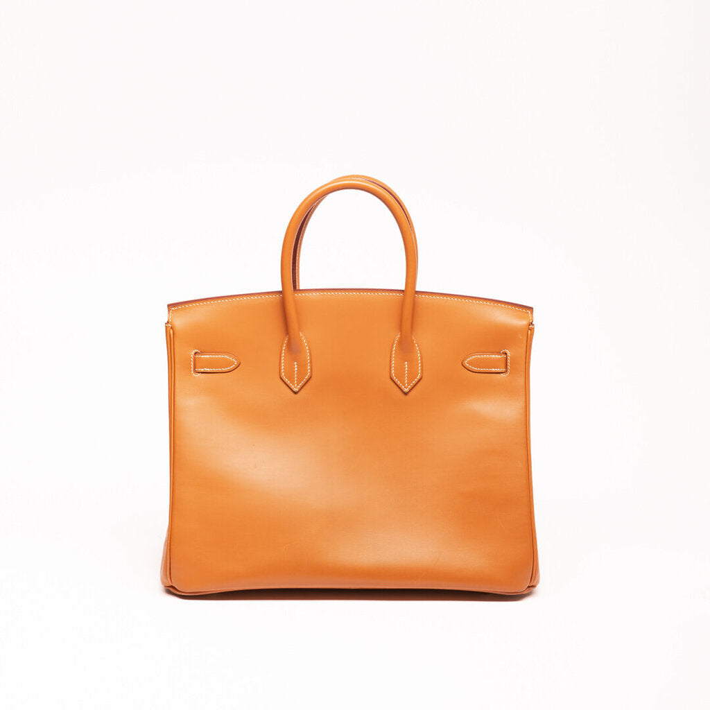 Hermes Gold Box Calf Birkin 35 (2002)
