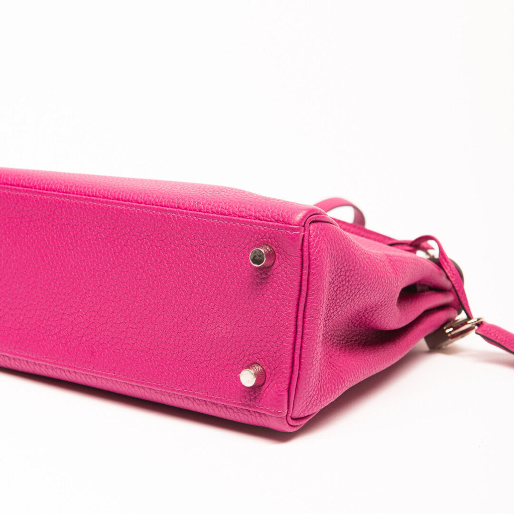 Hermès Rose Togo Kelly 25 PHW (2019)