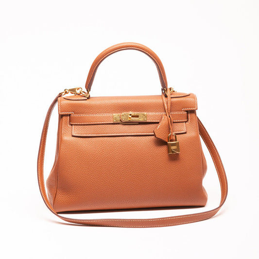 Hermes Gold Togo Gold Hardware Kelly 28