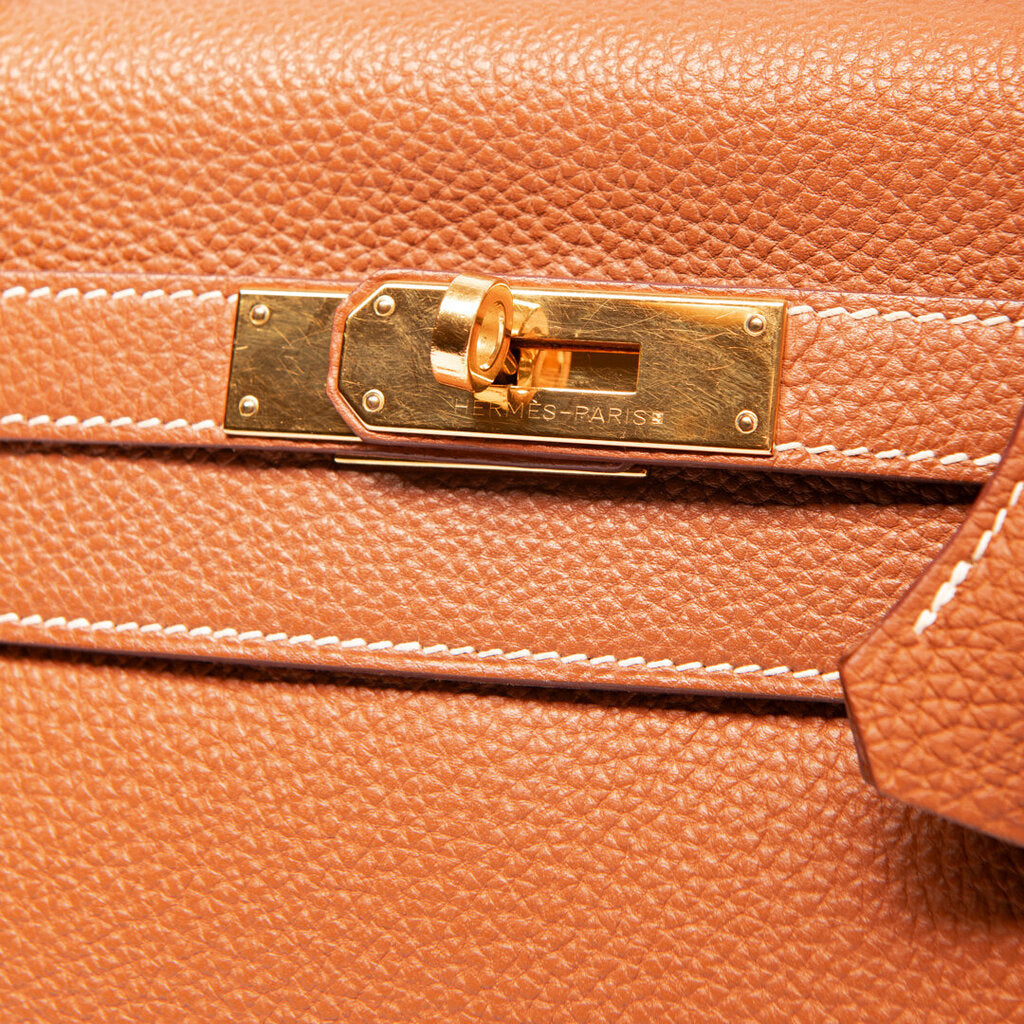 Hermes Gold Togo Gold Hardware Kelly 28