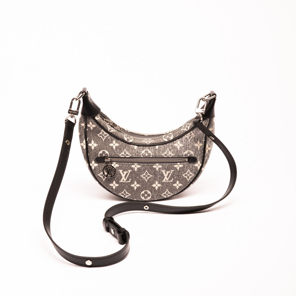 Louis Vuitton Black Denim Loop Bag