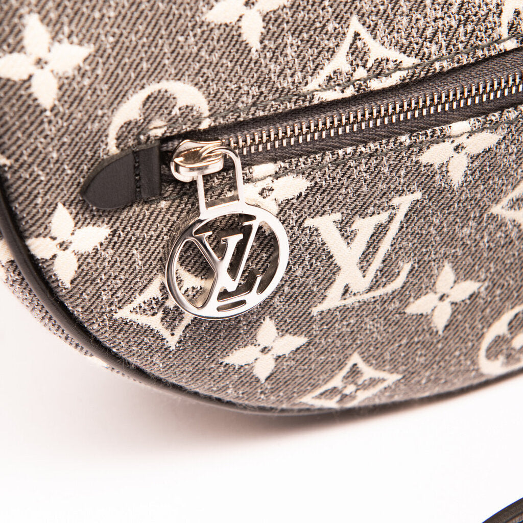 Louis Vuitton Black Denim Loop Bag