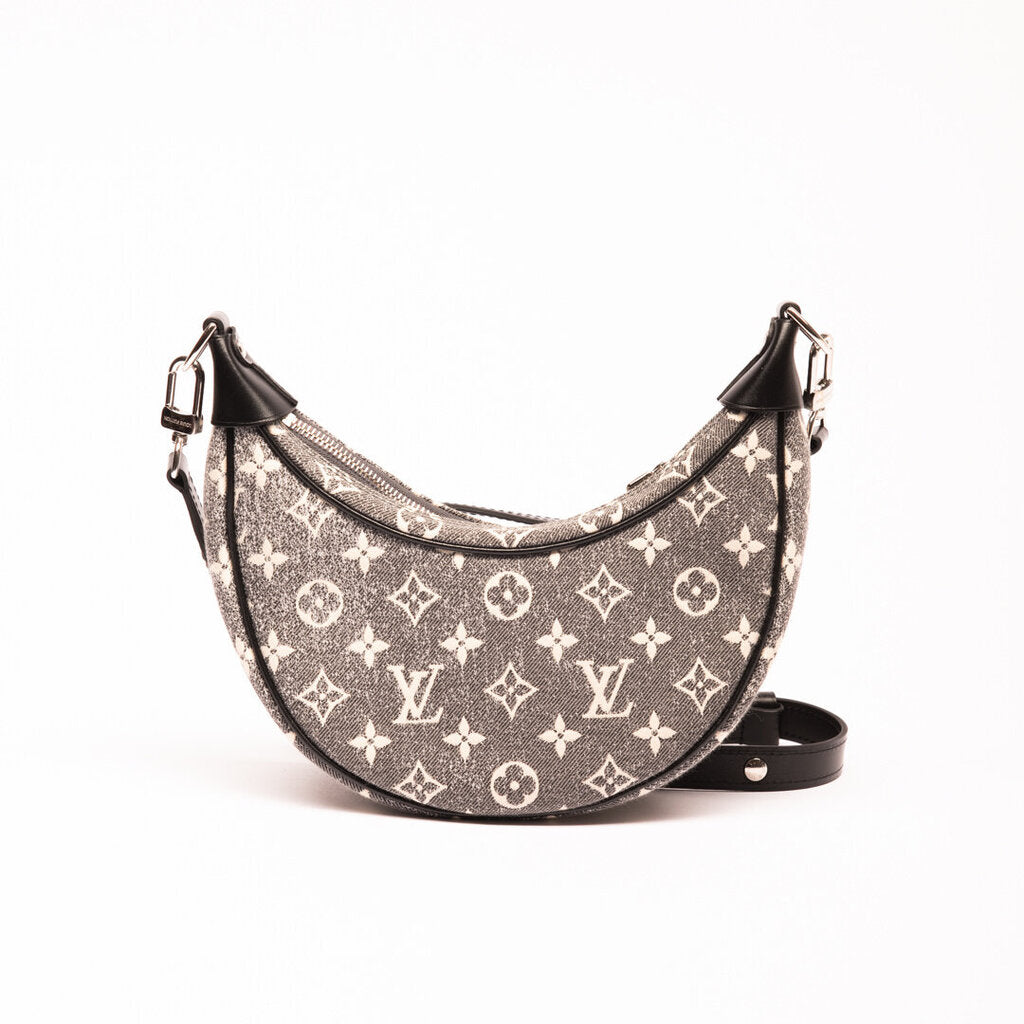 Louis Vuitton Black Denim Loop Bag