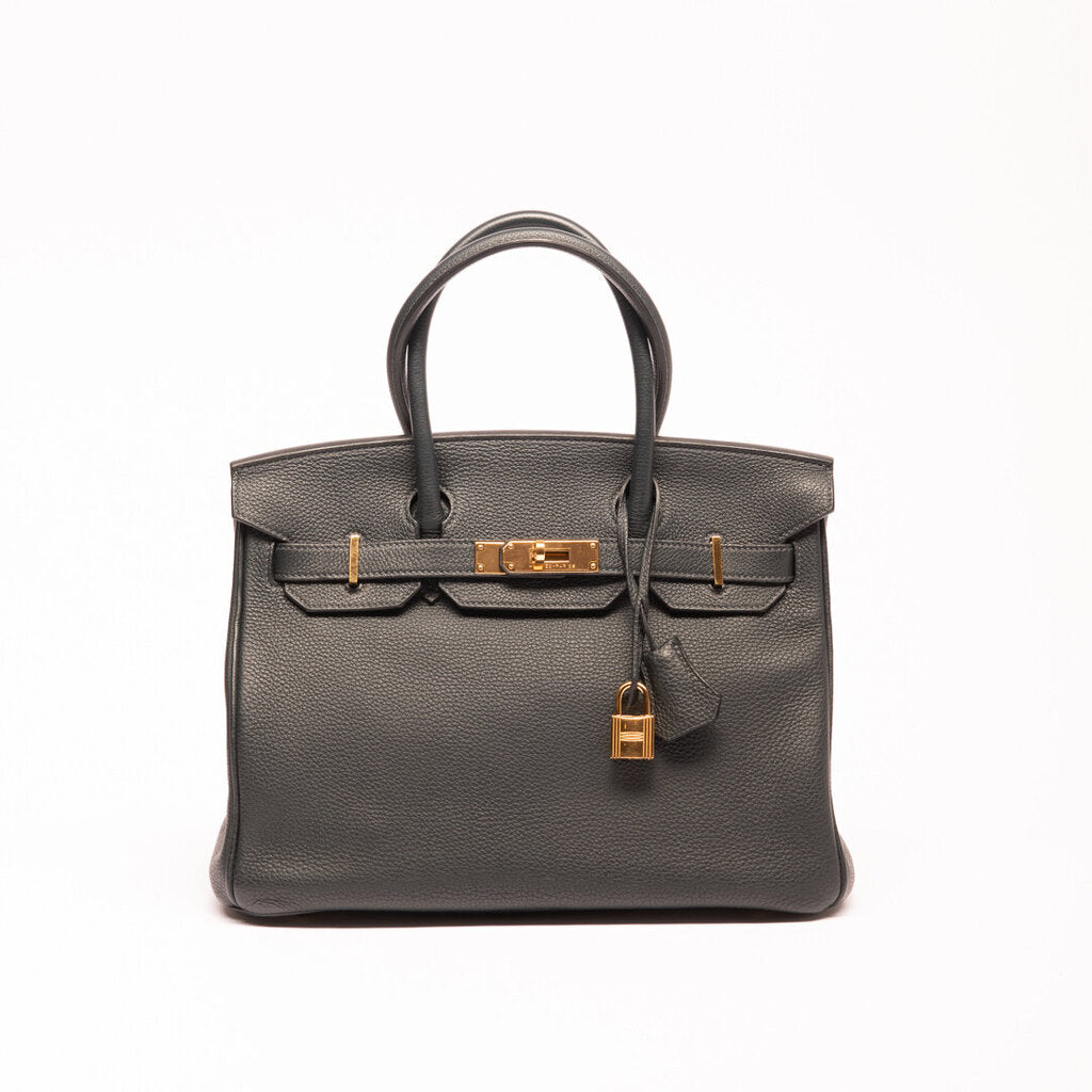 Hermes Vert Fonce Togo Gold Hardware Birkin 30 (2014)
