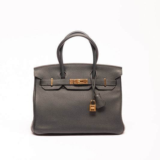 Hermes Vert Fonce Togo Gold Hardware Birkin 30 (2014)