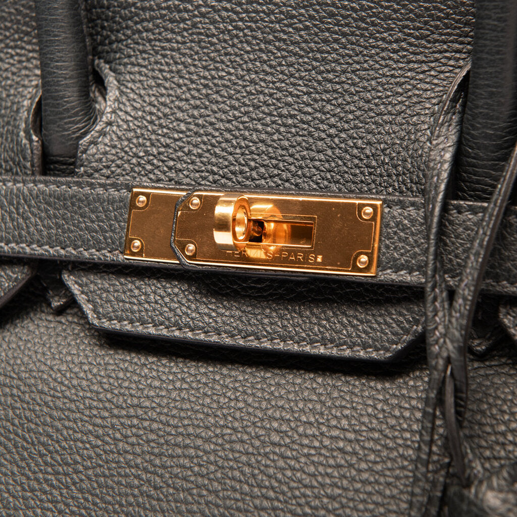 Hermes Vert Fonce Togo Gold Hardware Birkin 30 (2014)