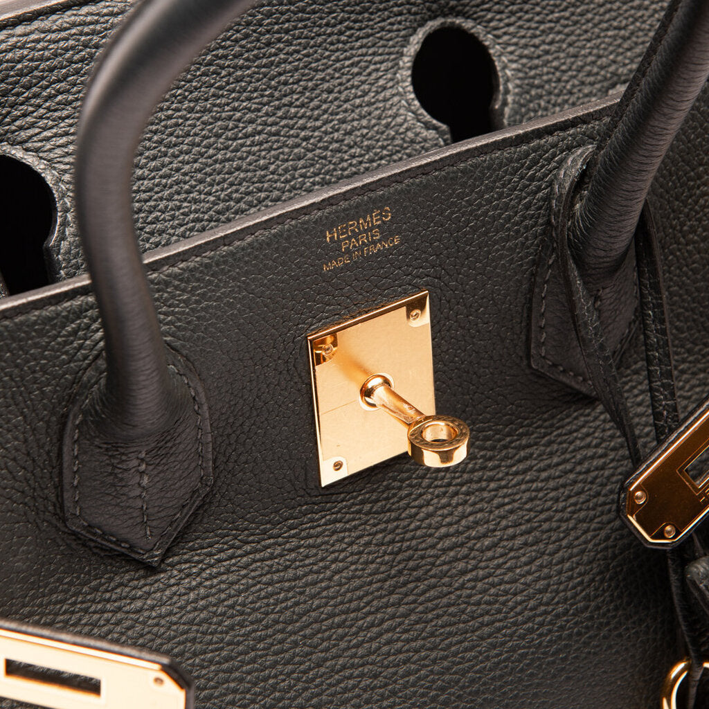 Hermes Vert Fonce Togo Gold Hardware Birkin 30 (2014)