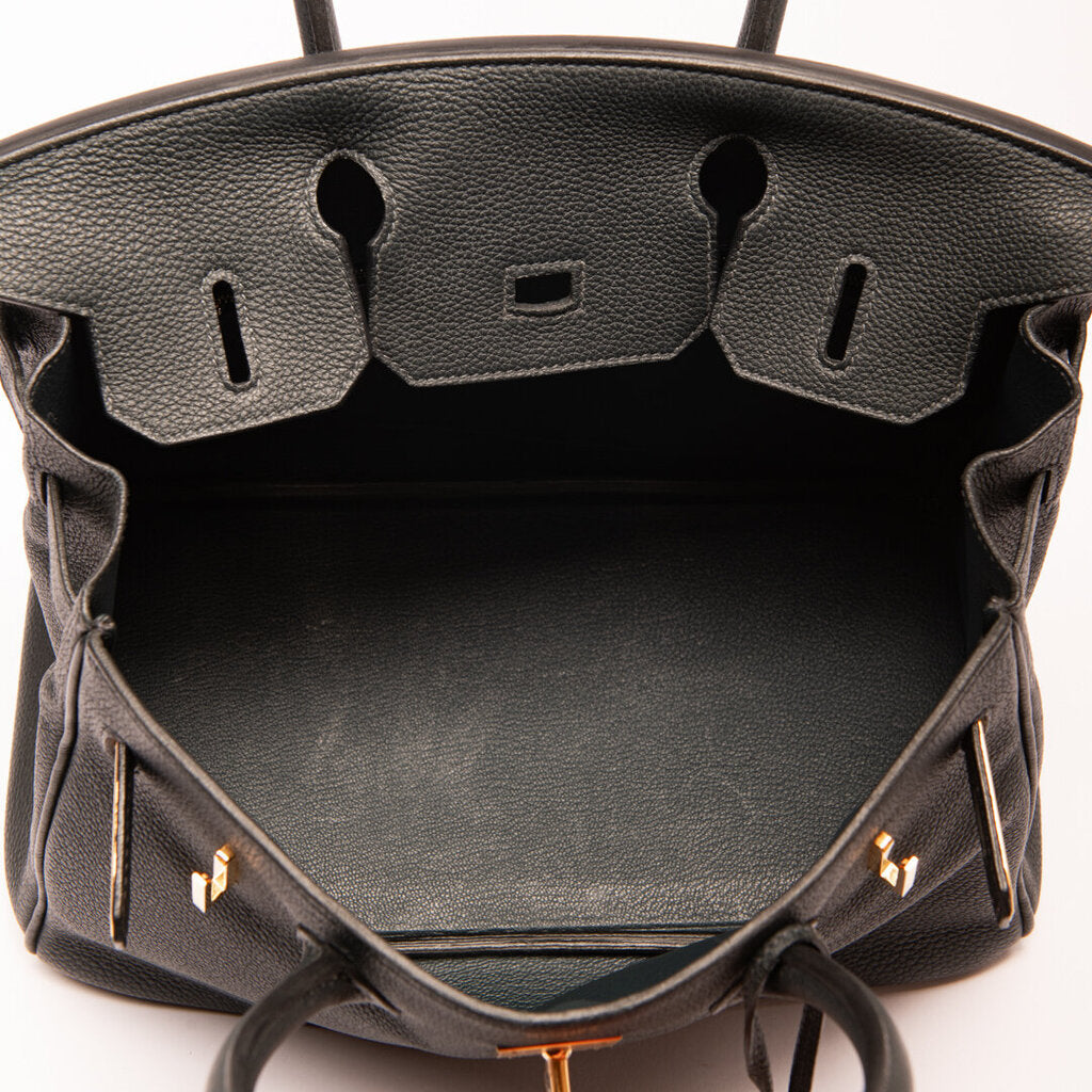 Hermes Vert Fonce Togo Gold Hardware Birkin 30 (2014)