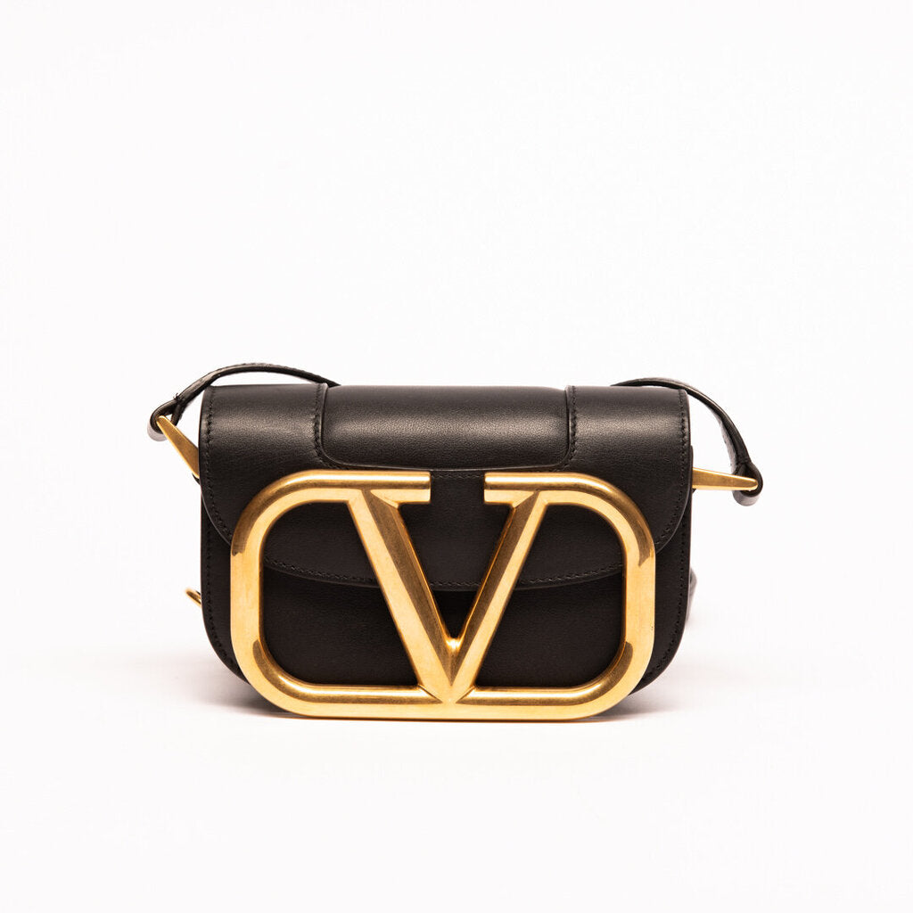 Valentino Small Black Supervee Bag