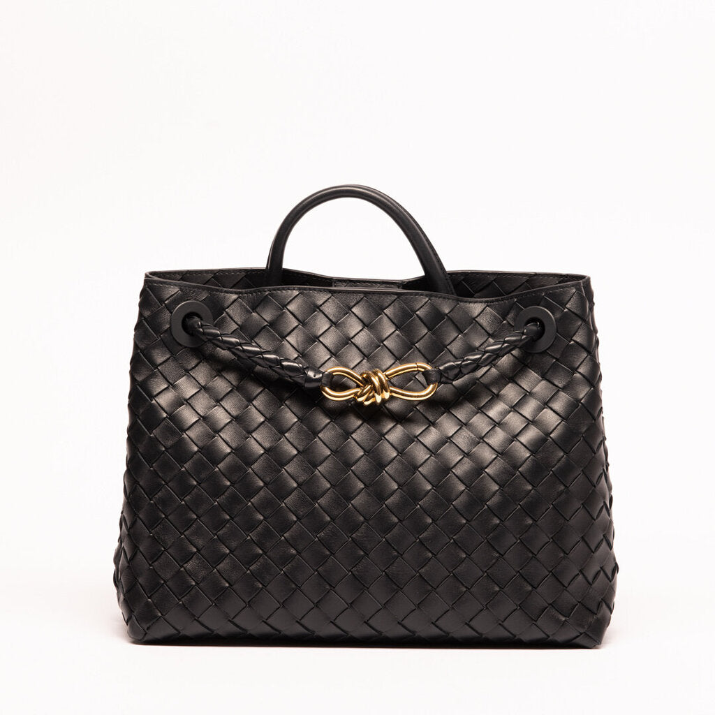 Bottega Veneta Navy Medium Andiamo
