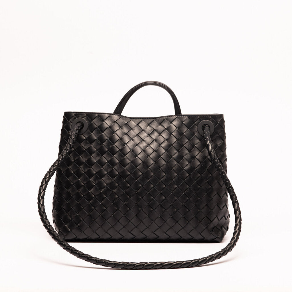 Bottega Veneta Navy Medium Andiamo
