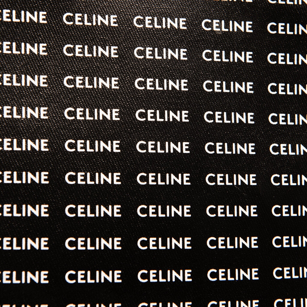 Celine Black & White Mini Cabas Tote