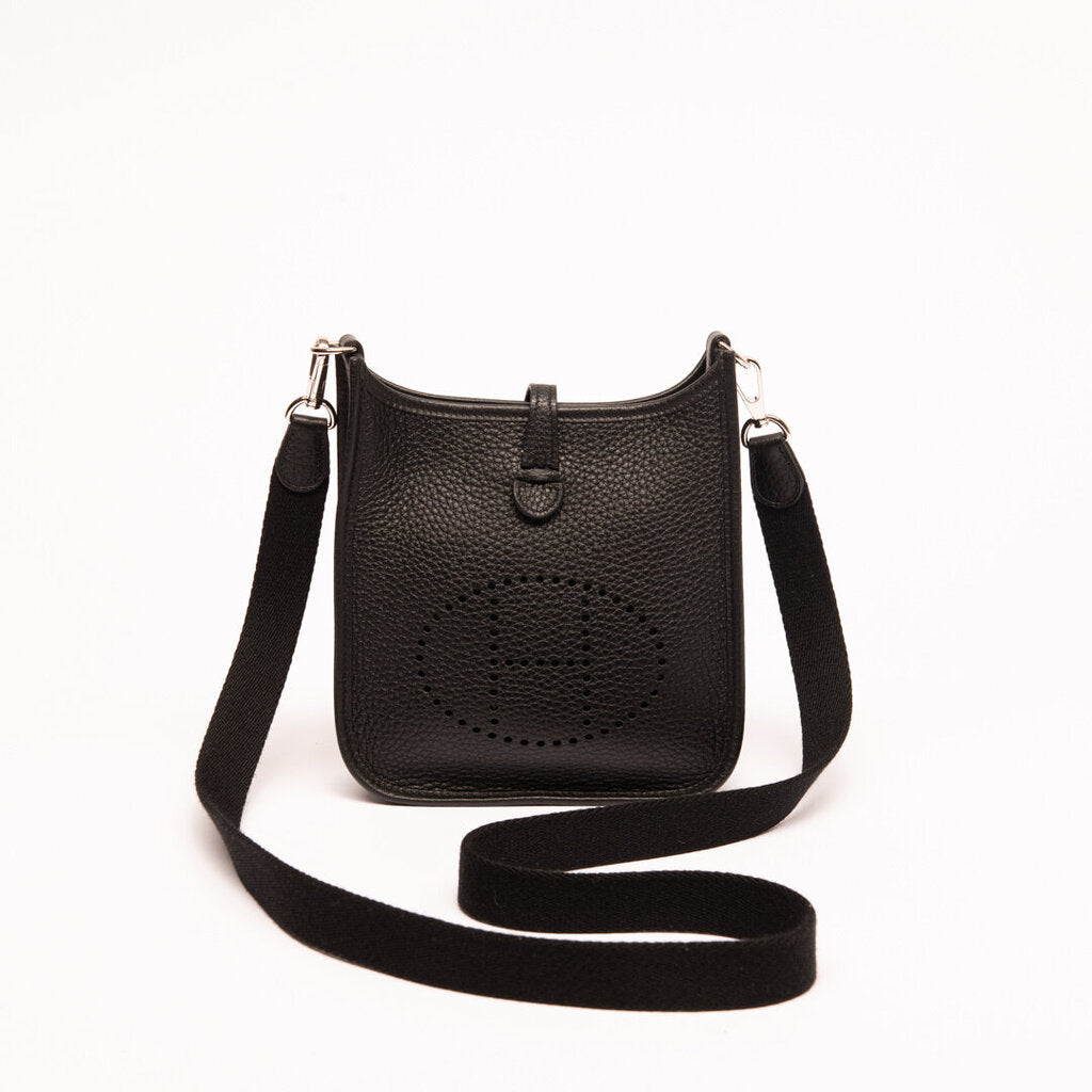 Hermes Black Evelyne 16 Amazone Bag