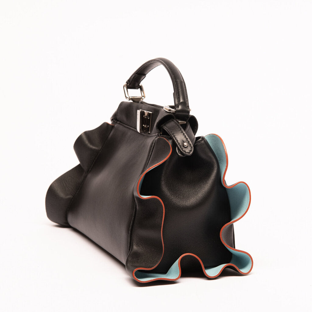 Fendi Ruffled 2 Way Mini Peekaboo