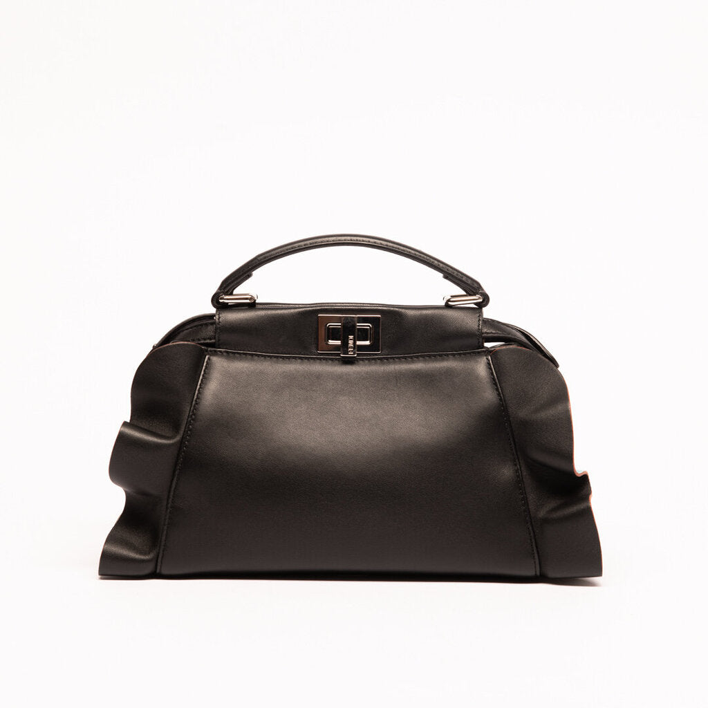 Fendi Ruffled 2 Way Mini Peekaboo