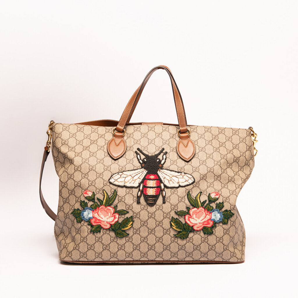 Gucci Supreme Bee Patch 2Way Tote