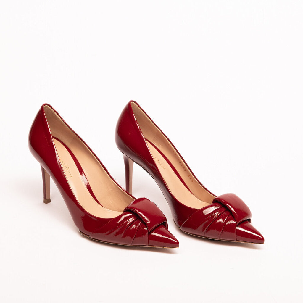 Gianvito Rossi Red Patent Leather Pumps