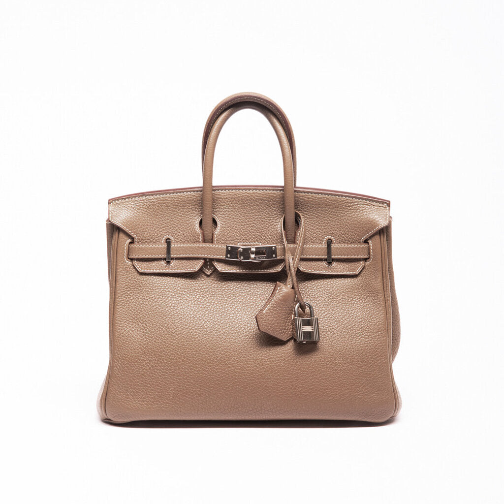 Hermes Etoupe Swift Birkin 25 (2011)