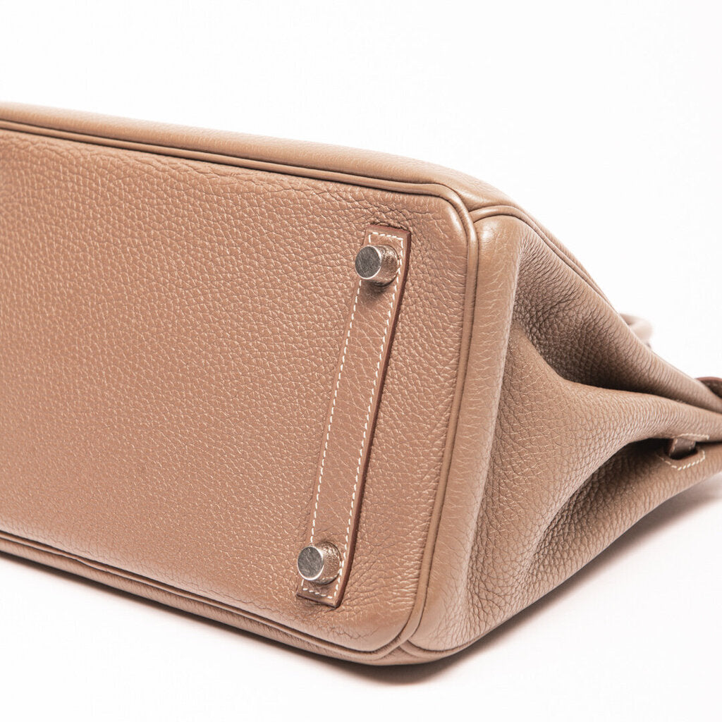 Hermes Etoupe Swift Birkin 25 (2011)