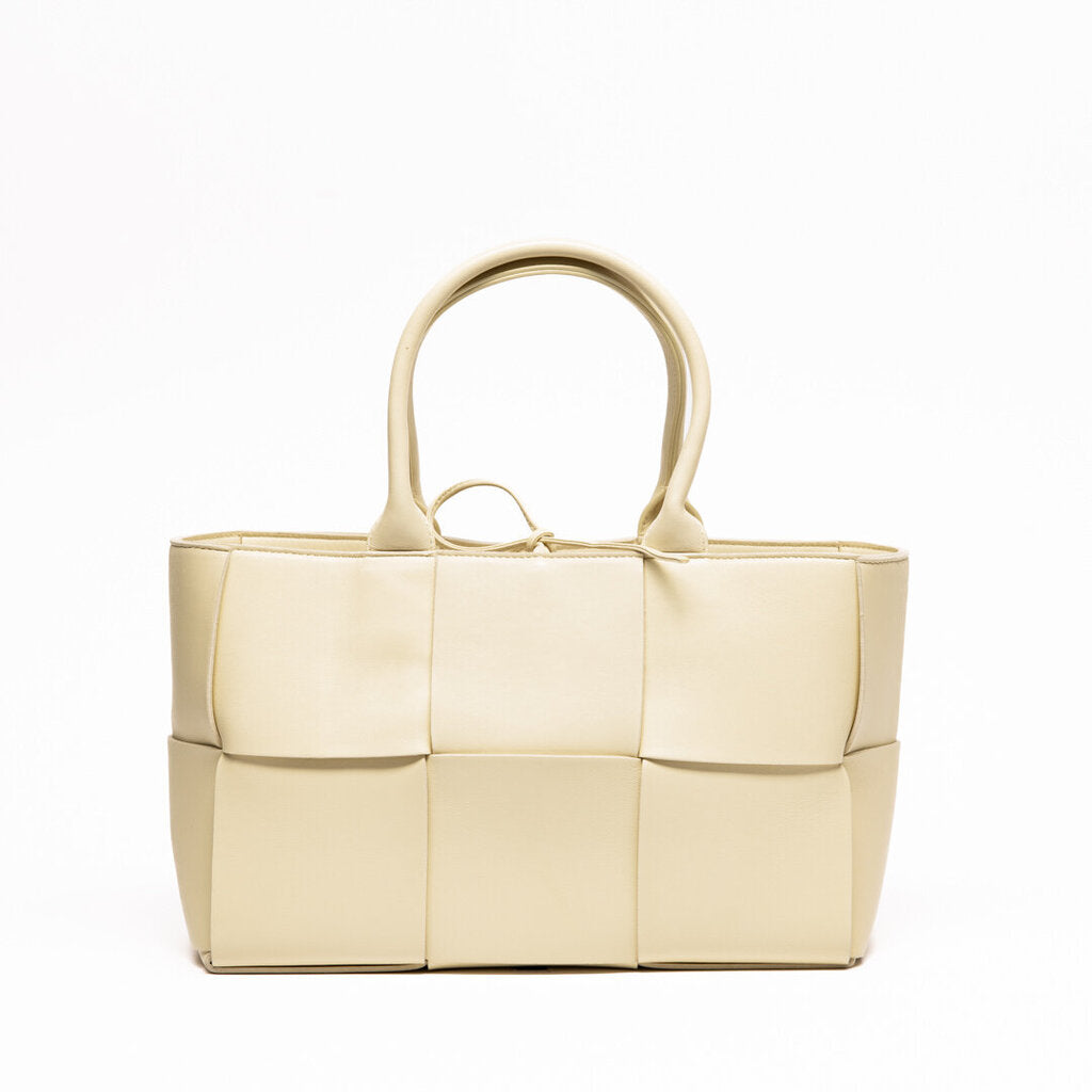 Bottega Veneta Butter Yellow Small Arco Tote