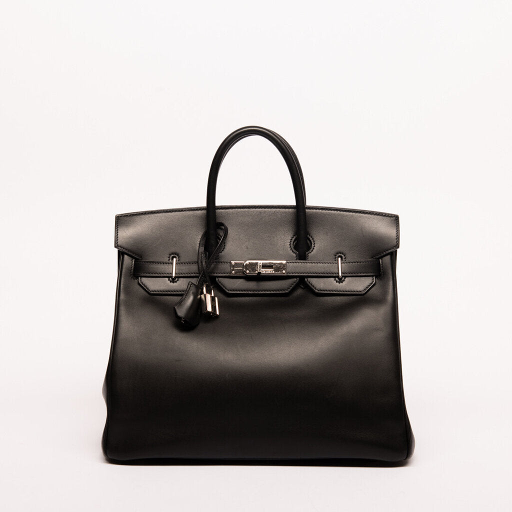 Hermes Black Box Matte Birkin 32 HAC