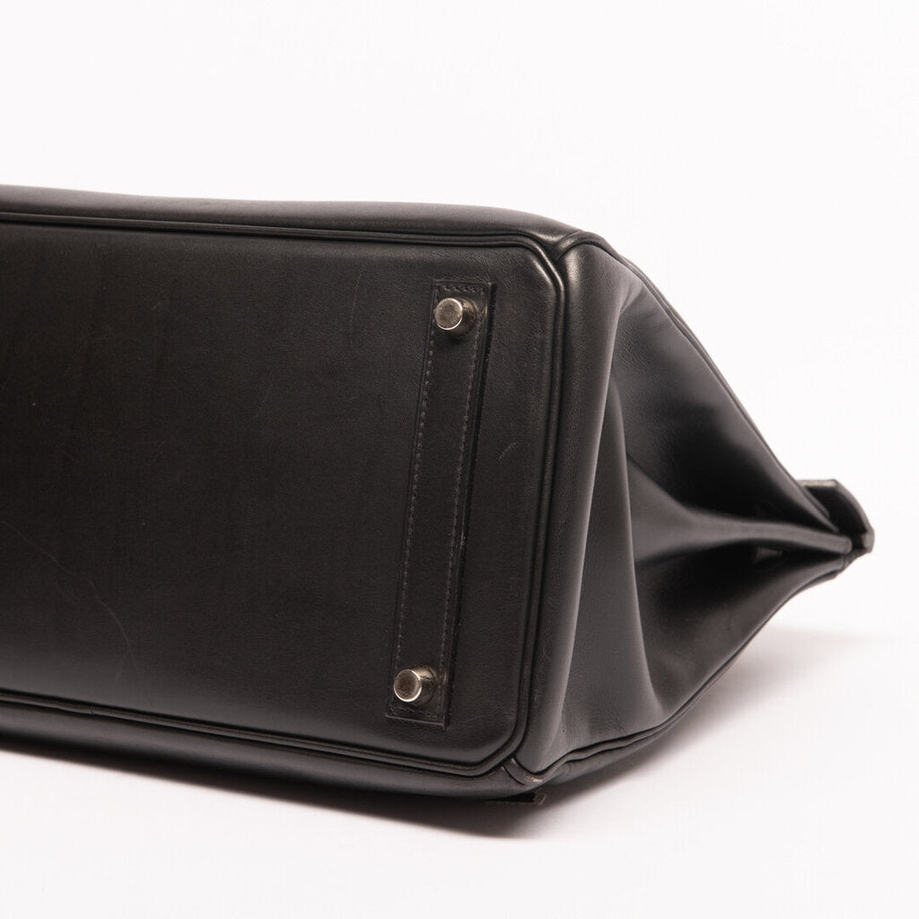 Hermes Black Box Matte Birkin 32 HAC