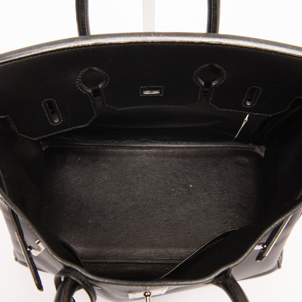 Hermes Black Box Matte Birkin 32 HAC