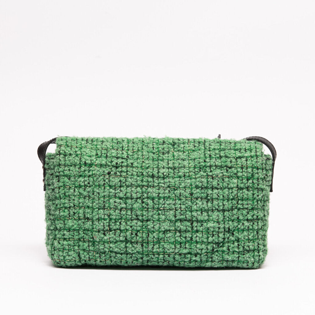 Chanel Green Tweed Reissue Flap Bag
