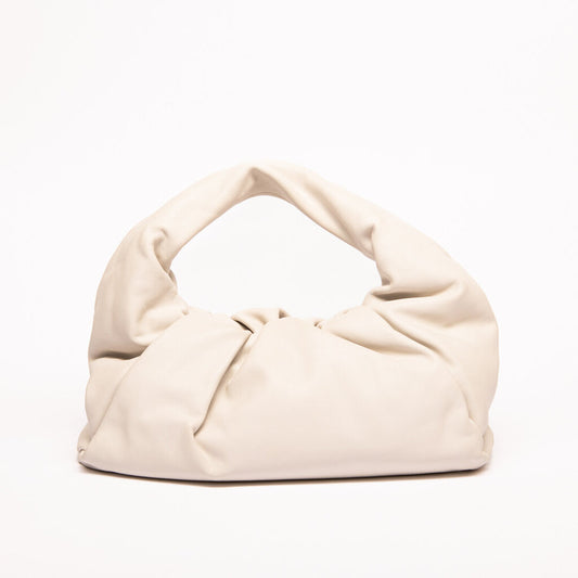 Bottega Veneta Cream Cloud Shoulder