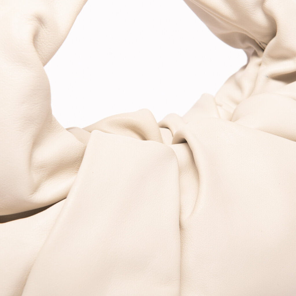 Bottega Veneta Cream Cloud Shoulder