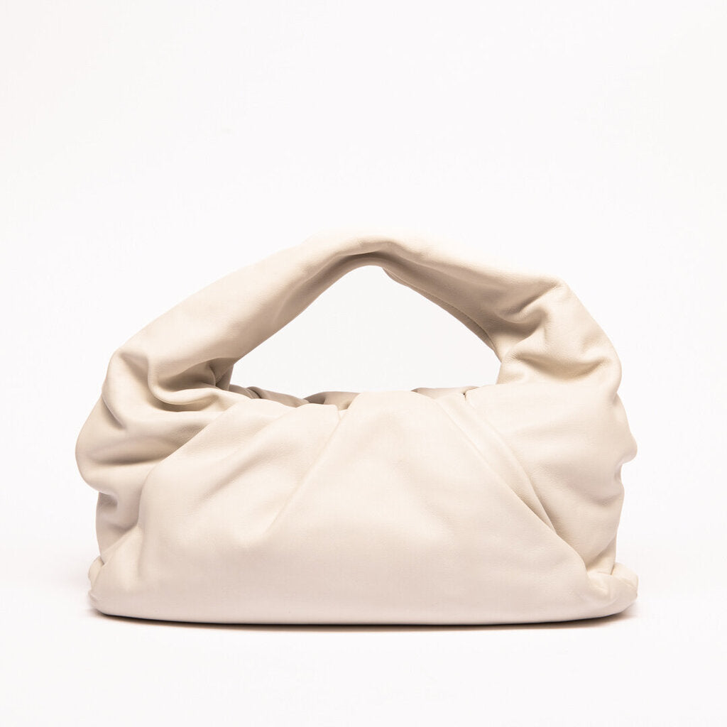 Bottega Veneta Cream Cloud Shoulder